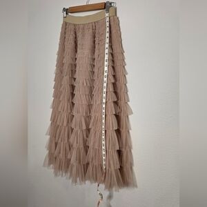 Soft Blush Tulle Skirt